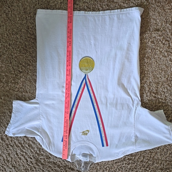 Vintage Nike Olympics NBA Basketball Dream Team Gold Medal T-Shirt Size Large - Picture 13 of 14